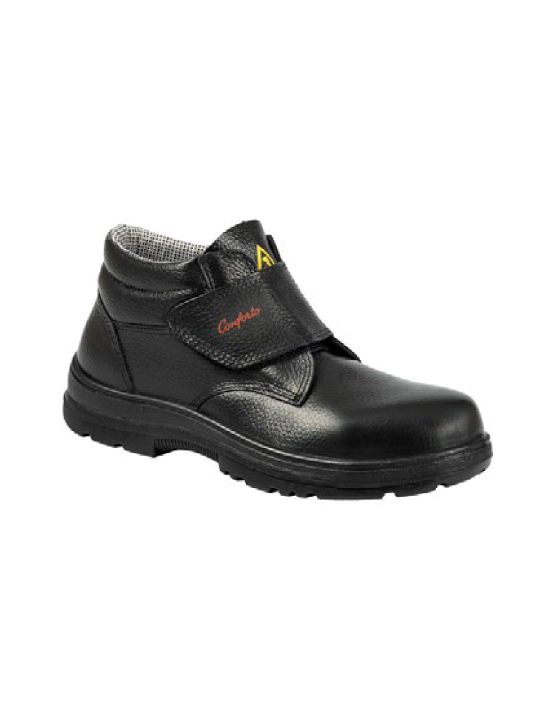 BOOTS WITH VELCRO FOR ELECTRICIANS, SOLE BIDENSITY PU