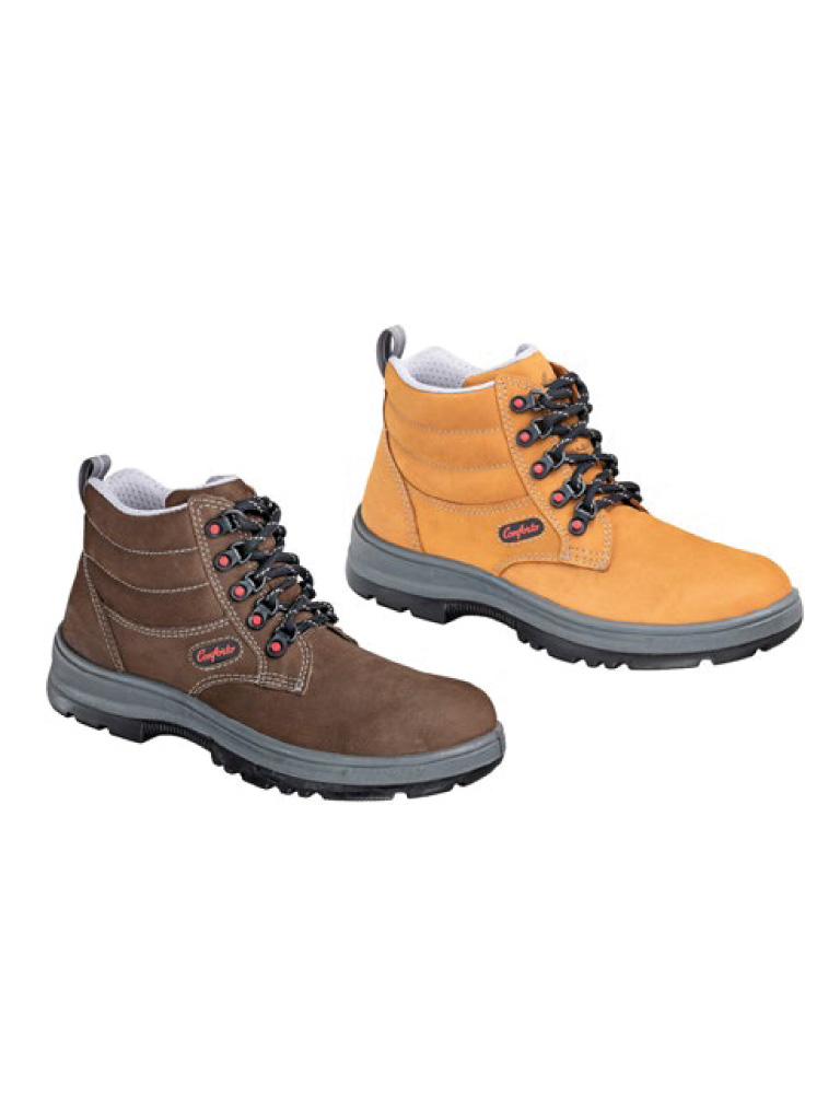 LACE UP NUBUCK BOOTS